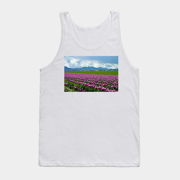 Skagit Tulip Fields Tank Top by kchase